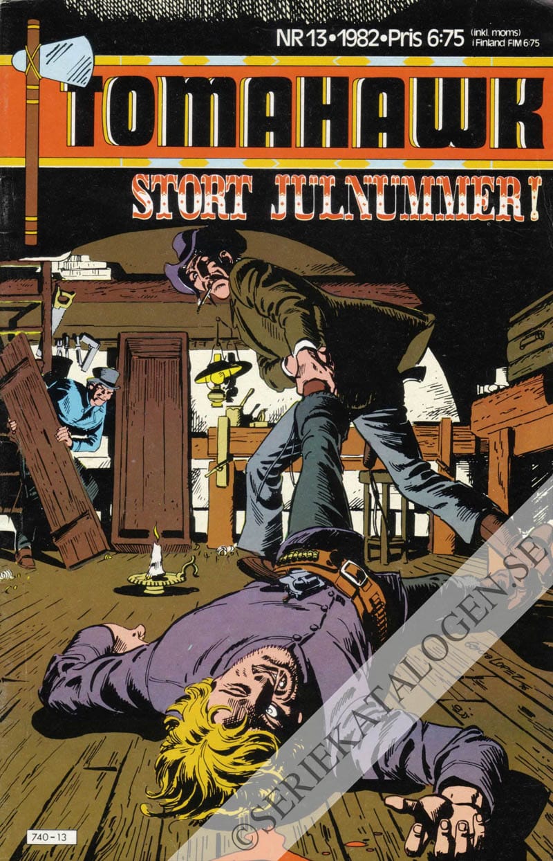 Framsida på Tomahawk #13 (1982)