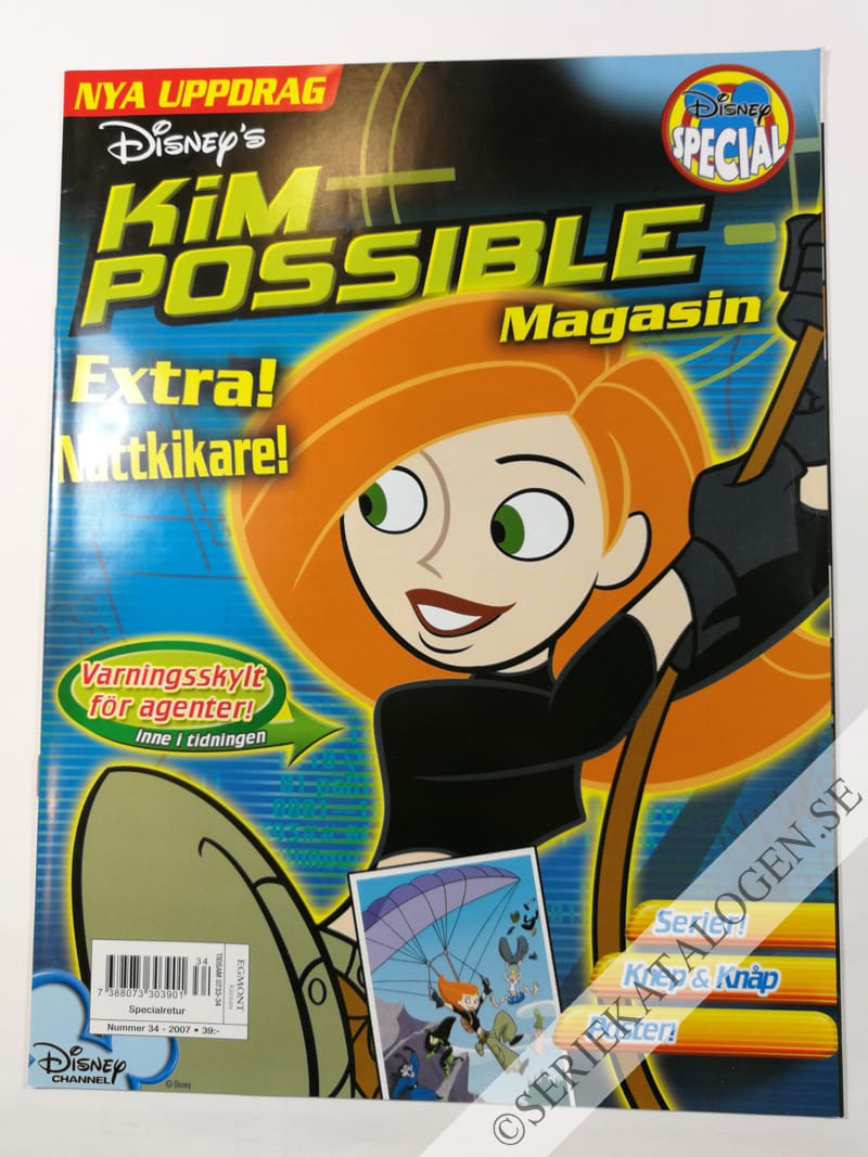 Framsida på Disney special Kim Possible (2007)