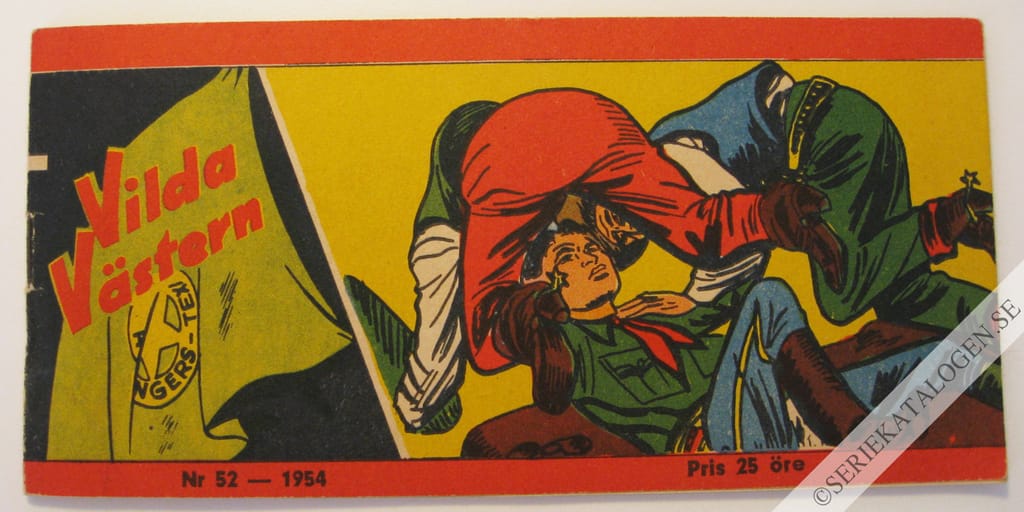 Framsida på Vilda Västern #52 (1954)