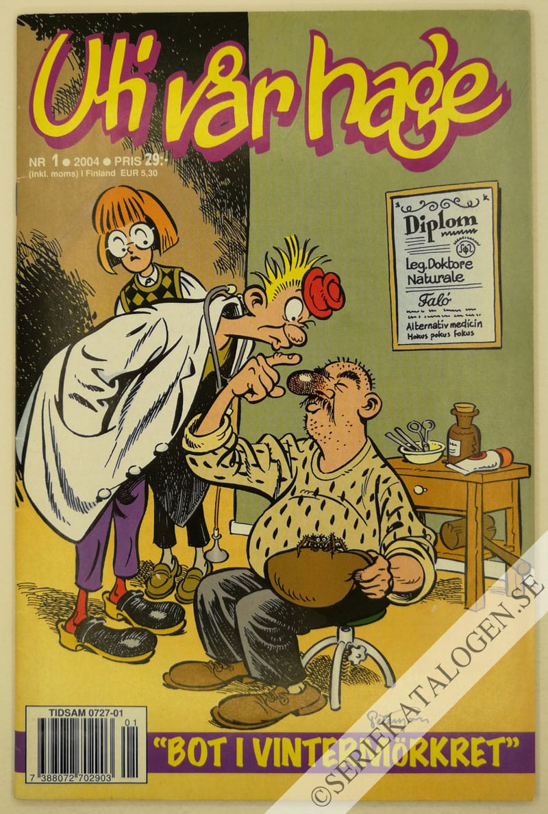 Framsida på Uti vår hage Bot i vintermörkret (2004)