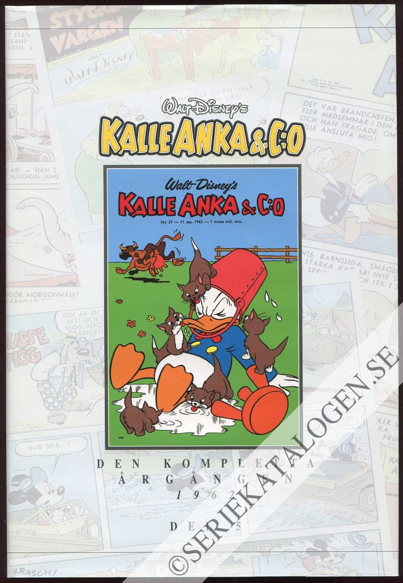 Framsida på Kalle Anka & C:o - den kompletta årgången 1962 del 5 (2007)