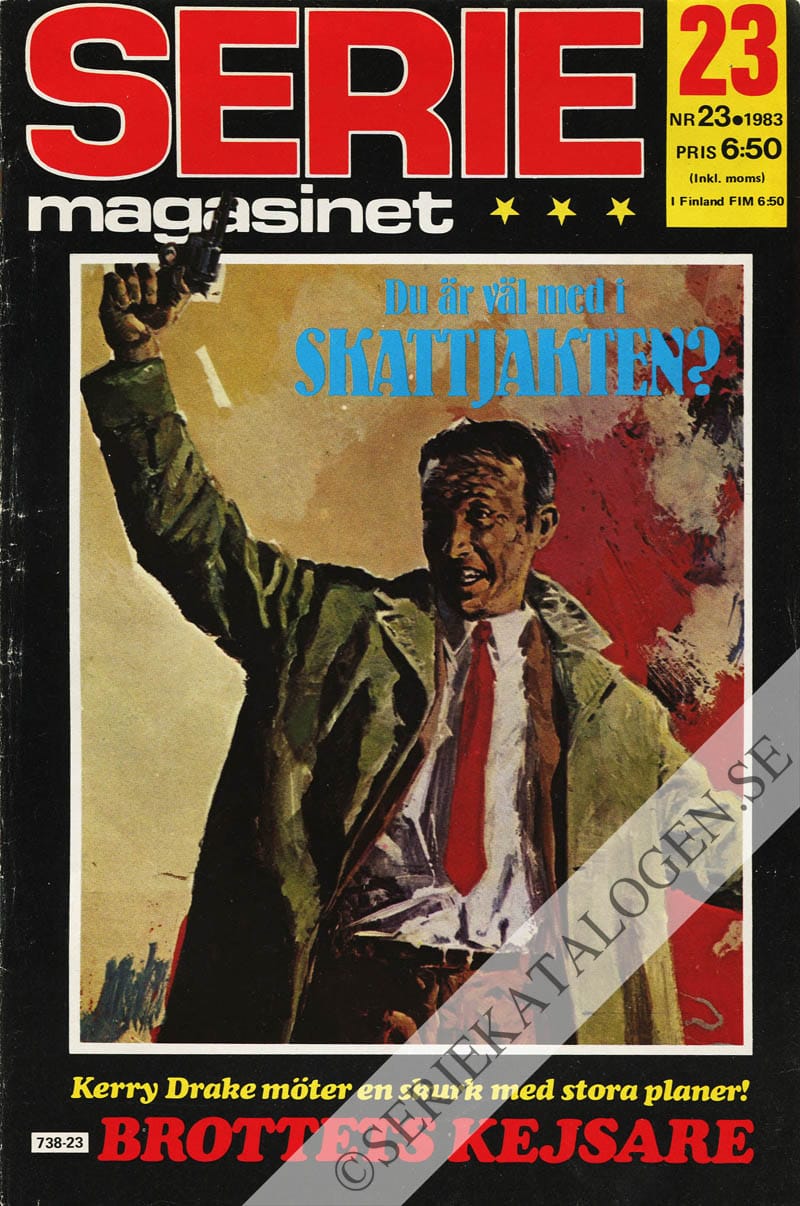 Framsida på Seriemagasinet #23 (1983)