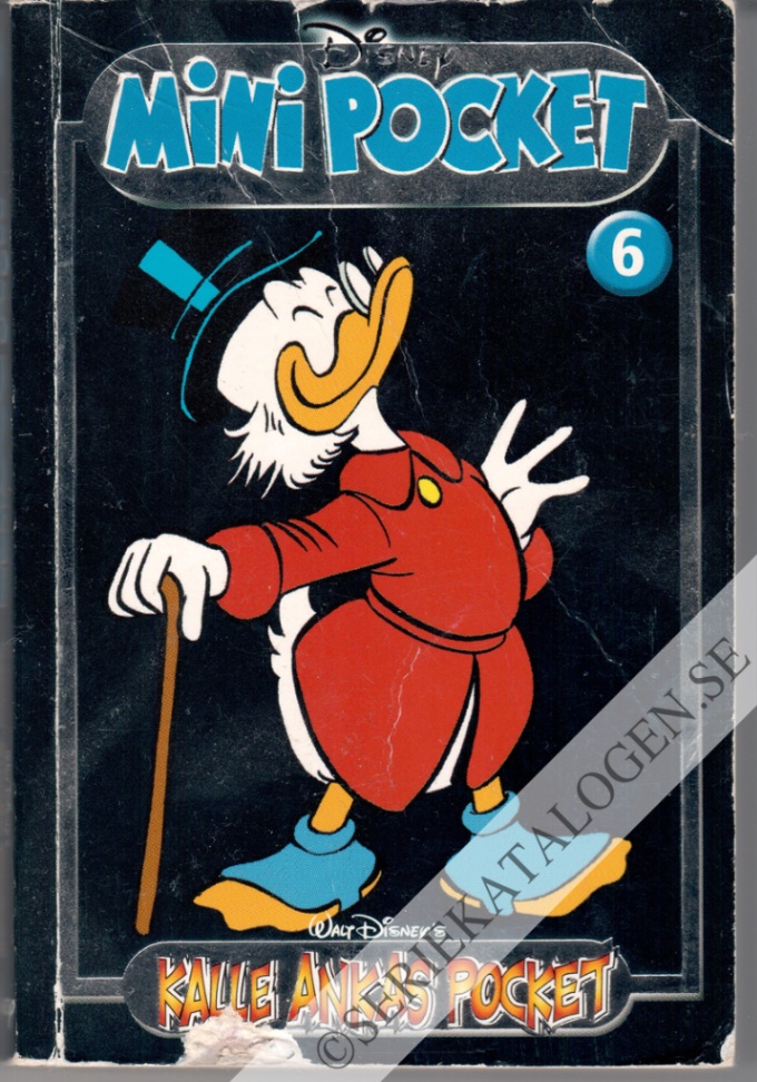 Framsida på Kalle Ankas Mini Pocket #6 (2006)