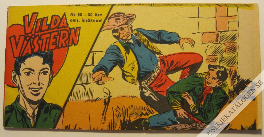 Framsida på Vilda Västern #38 (1961)