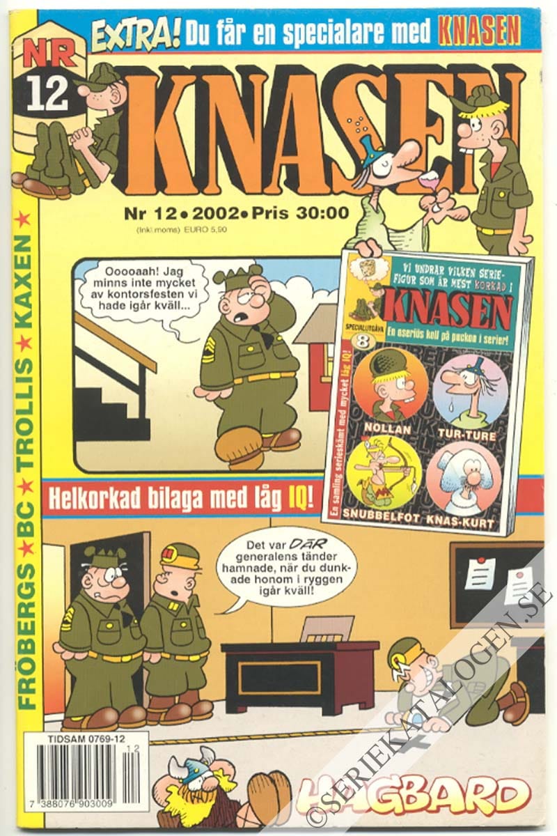 Framsida på Knasen #12 (2002)