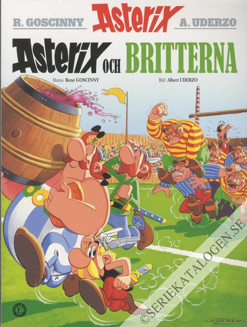 Framsida på Asterix och britterna (2019)
