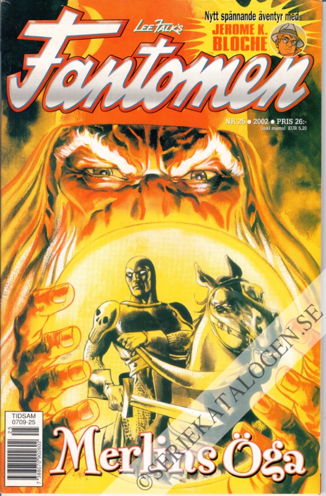 Framsida på Fantomen #25 (2002)