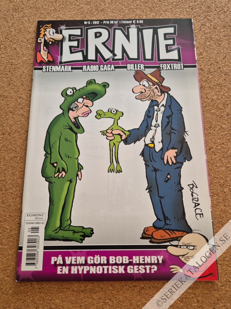 Framsida på Ernie #5 (2012)
