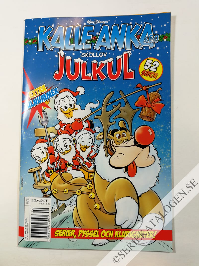 Framsida på Kalle Anka & C:o - Skollov Julkul (2016)
