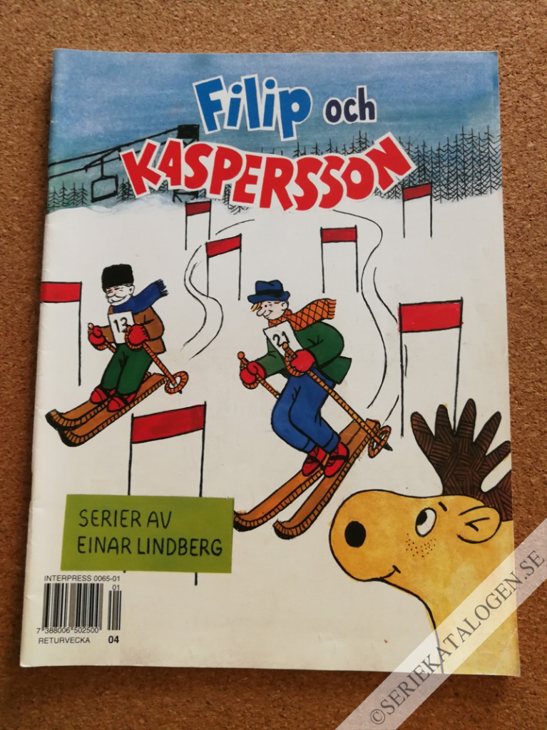 Framsida på Sympatiska Filip och Kaspersson (2004)