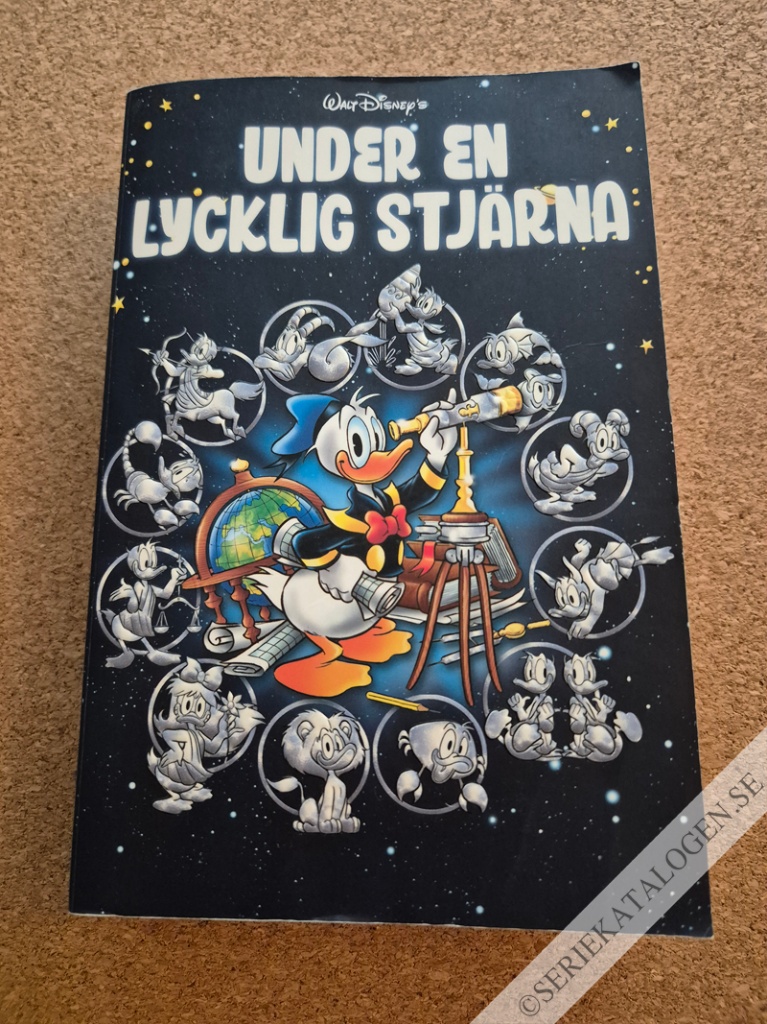 Framsida på Kalle Ankas pocket special Under en lycklig stjärna (2020)