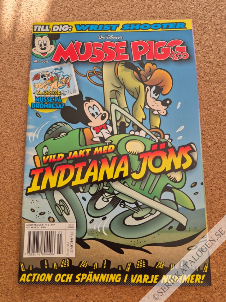 Framsida på Musse Pigg & C:o #3 (2017)
