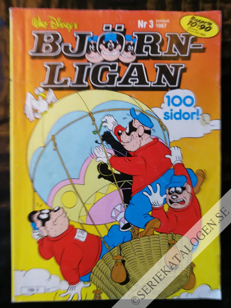 Framsida på Björnligan #3 (1987)