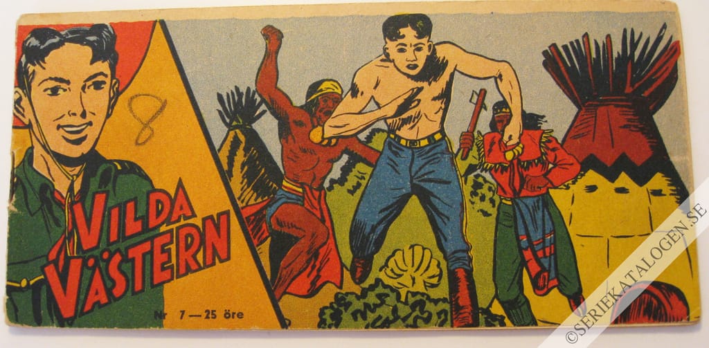 Framsida på Vilda Västern #7 (1955)