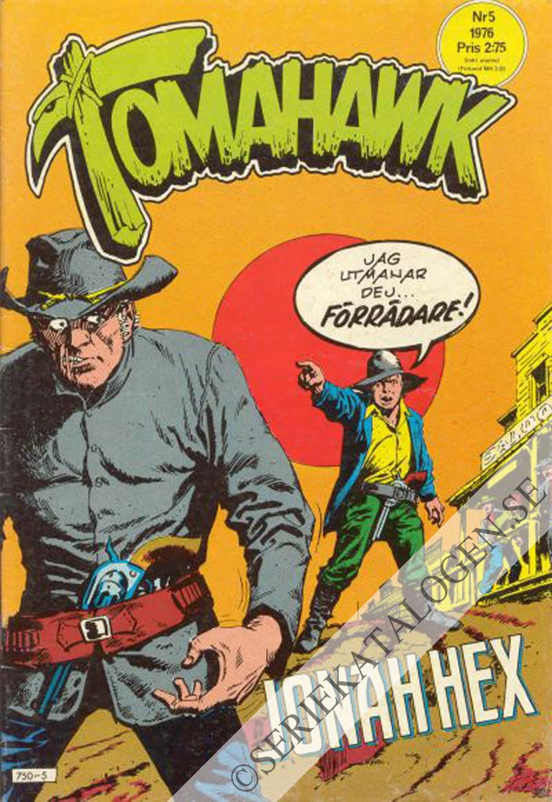Framsida på Tomahawk #5 (1976)