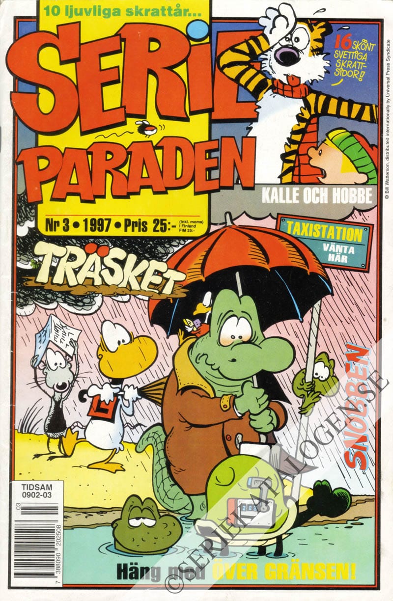 Framsida på Serie-paraden #3 (1997)