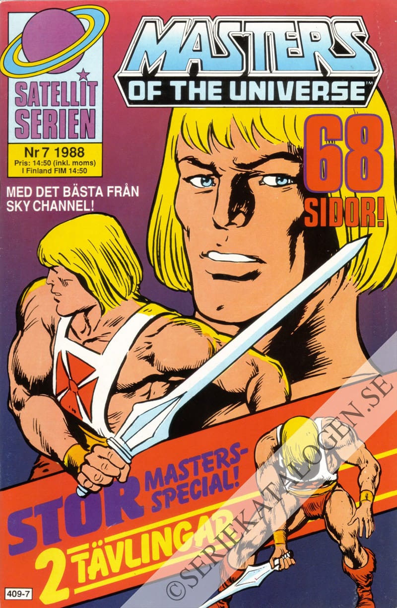 Framsida på Satellitserien #7 (1988)
