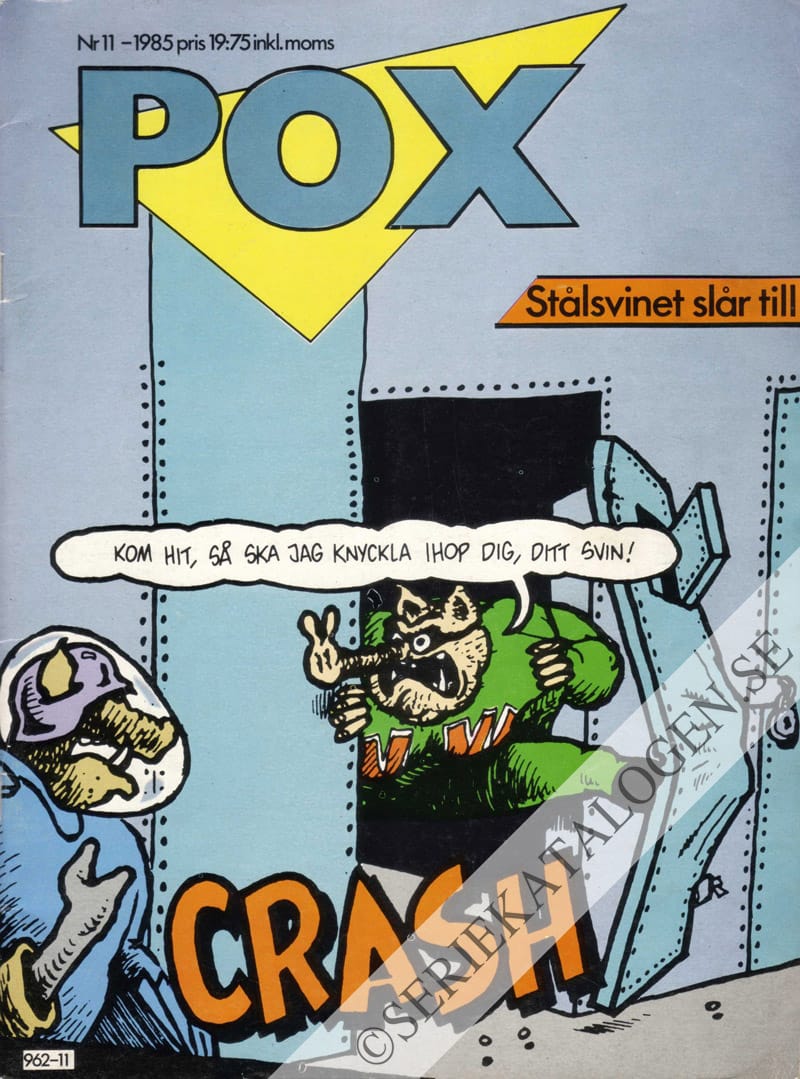 Framsida på Pox #11 (1985)