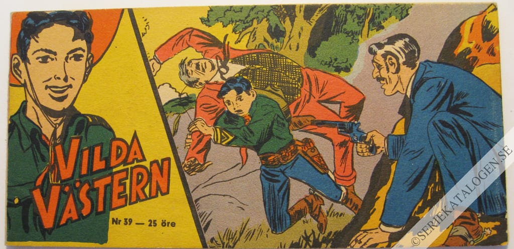 Framsida på Vilda Västern #39 (1958)