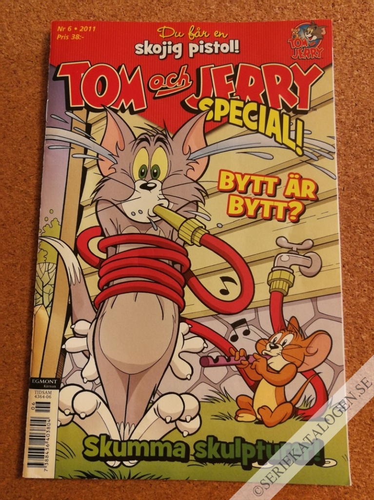 Framsida på Tom och Jerry Special #6 (2011)