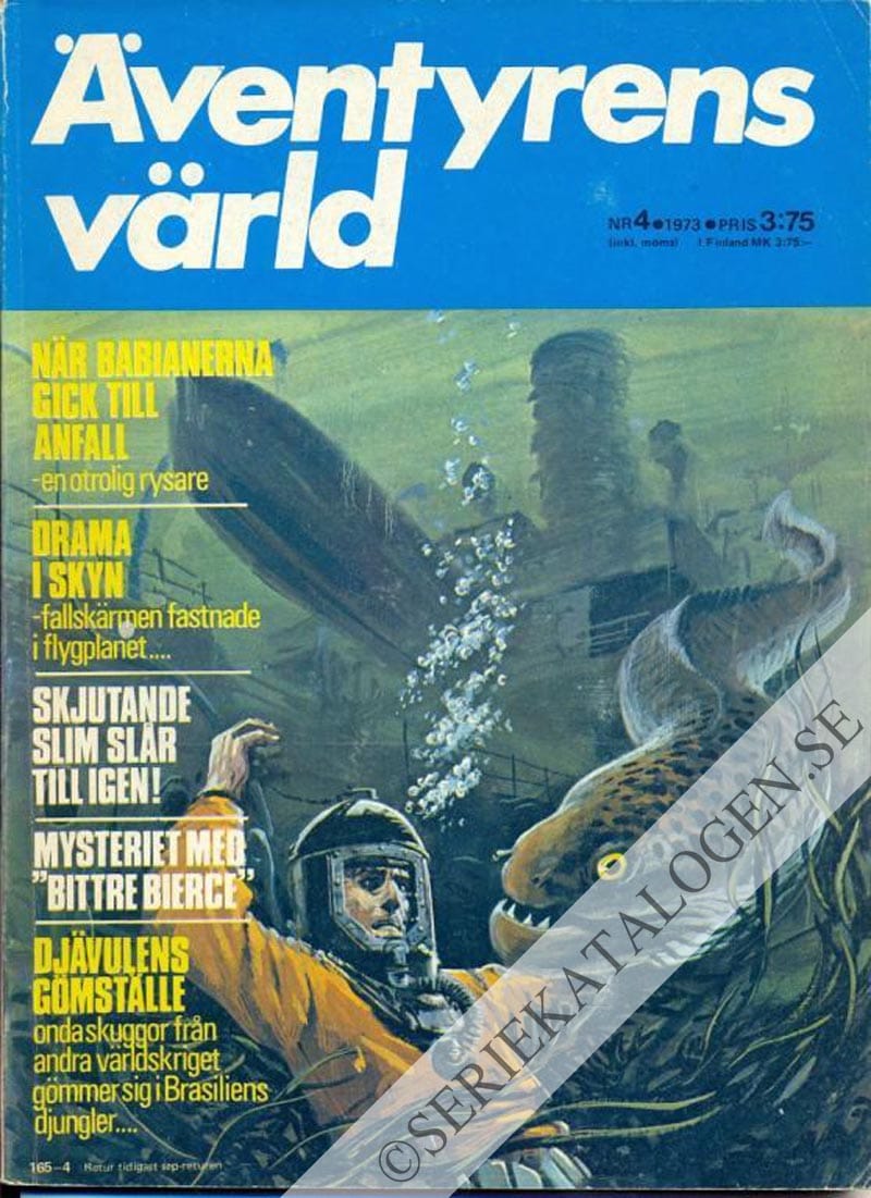 Framsida på Äventyrens värld #4 (1974)