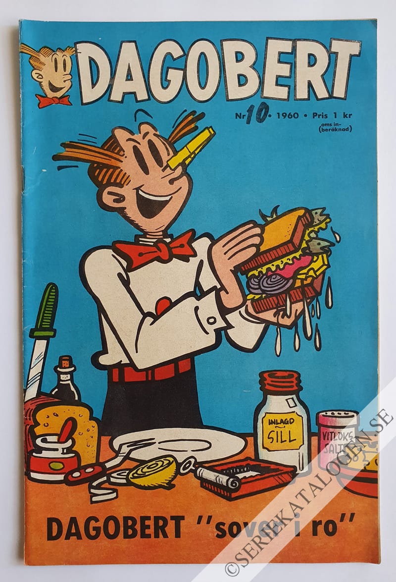 Framsida på Dagobert #10 (1960)