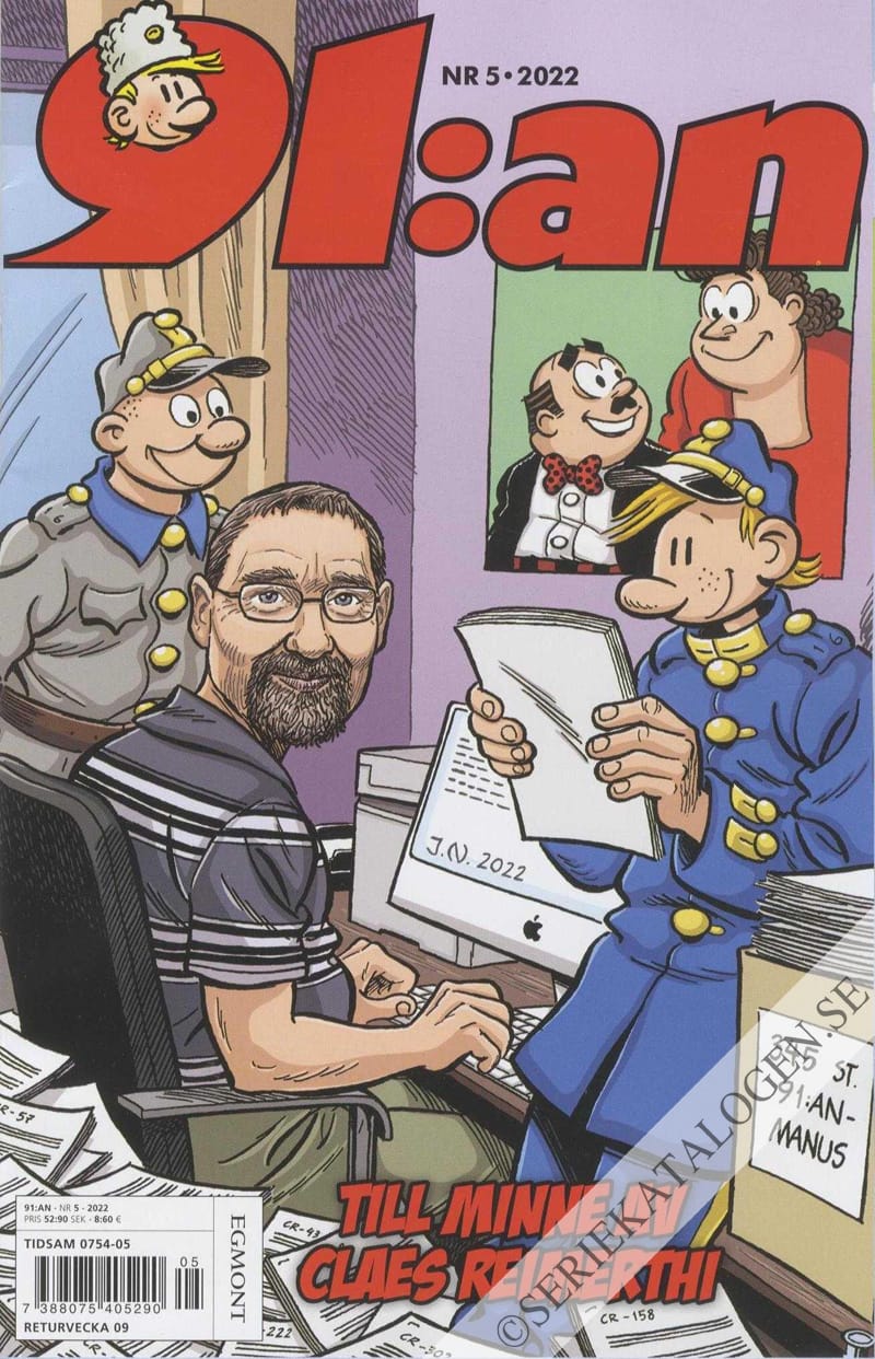 Framsida på 91:an #5 (2022)