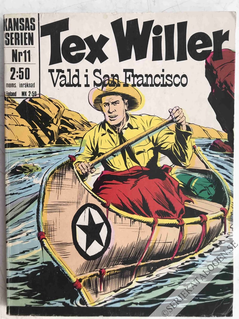 Framsida på Kansasserien Våld i San Francisco (1971)