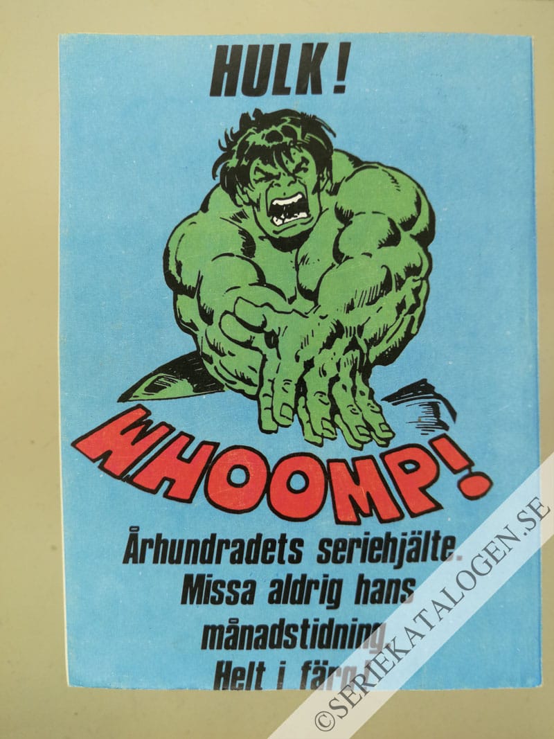 Baksida på Den kallblodige (1984)