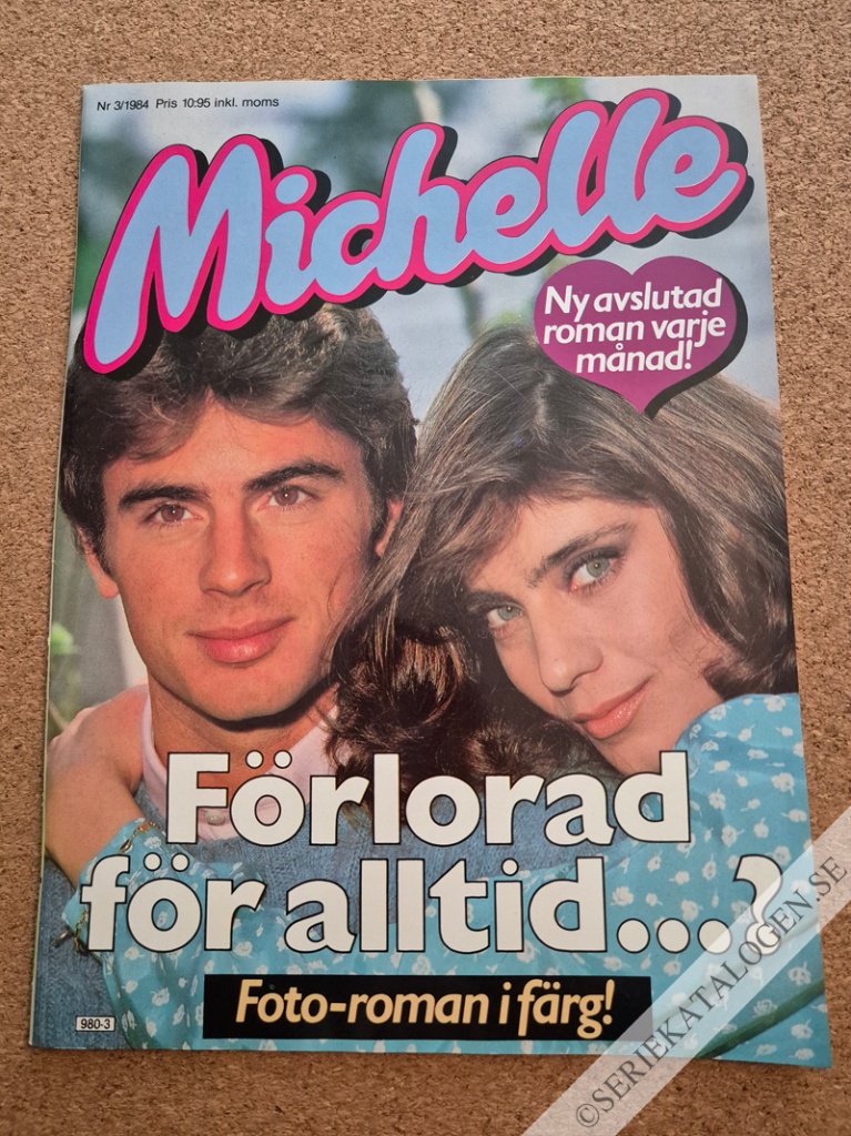 Framsida på Michelle Förlorad för alltid ... ? (1984)