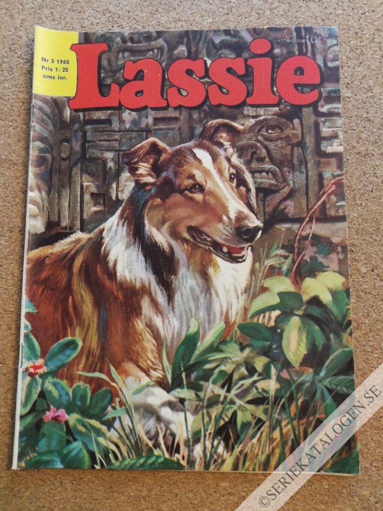 Framsida på Lassie #3 (1965)