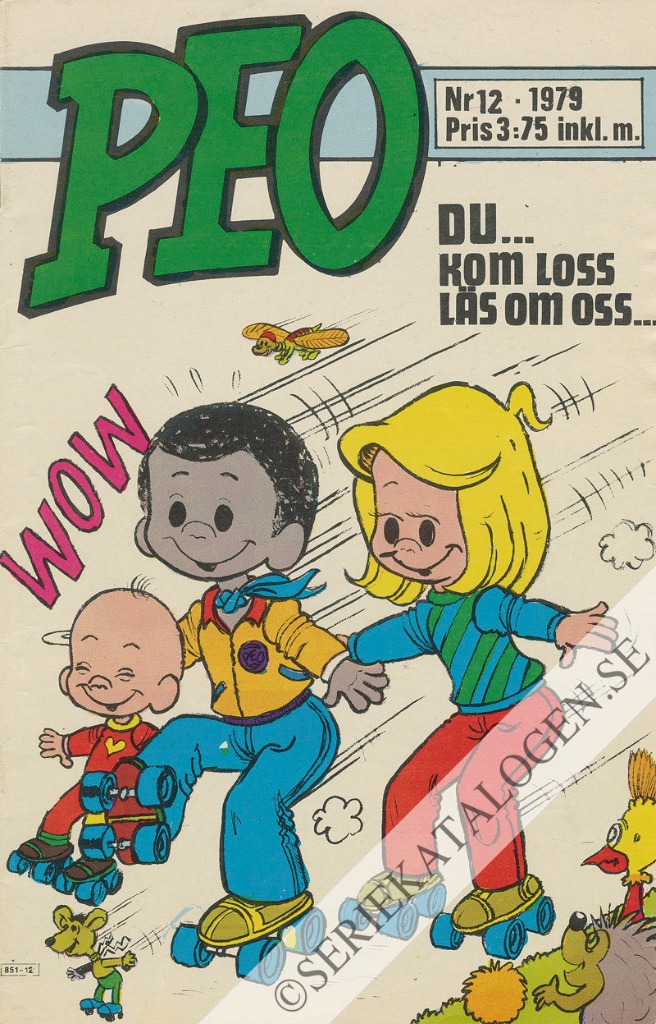 Framsida på Peo #12 (1979)