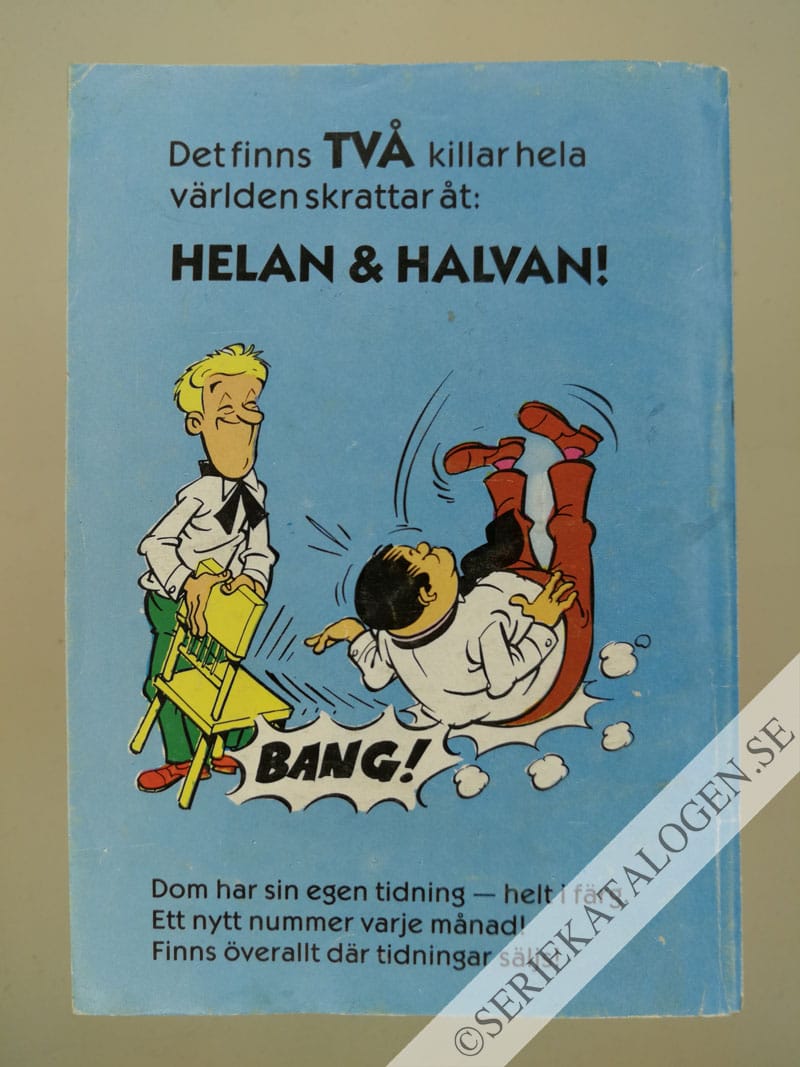 Baksida på Operation Ökenräven (1982)