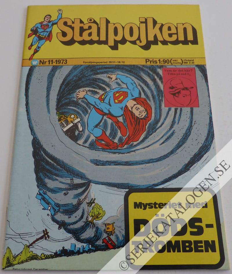 Framsida på Stålpojken #11 (1973)