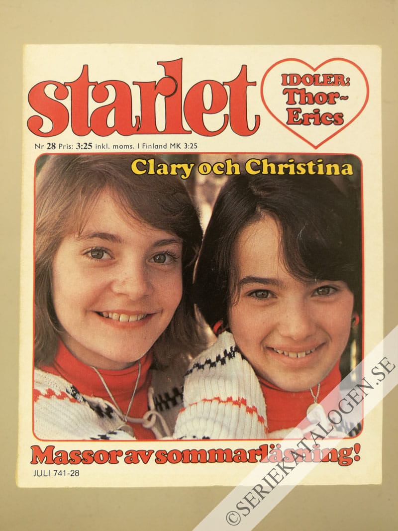 Framsida på Starlet #28 (1978)