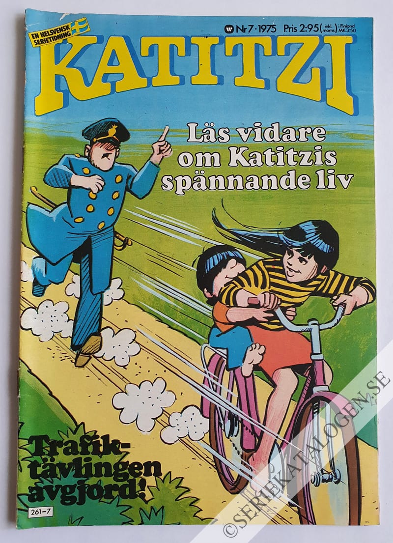 Framsida på Katitzi #7 (1975)