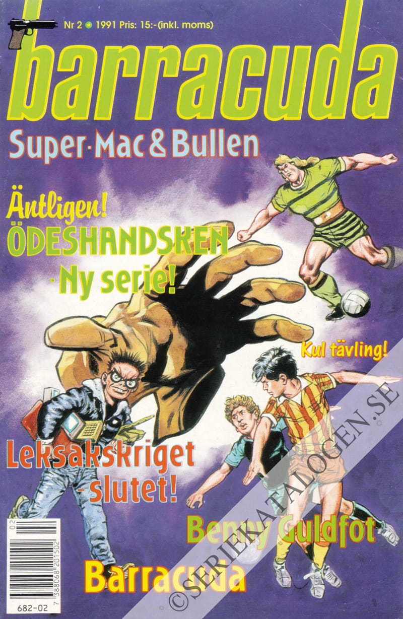 Framsida på Barracuda #2 (1991)