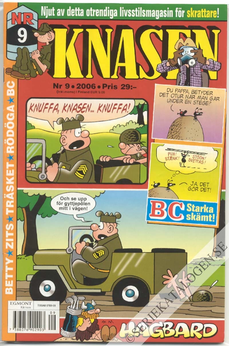 Framsida på Knasen #9 (2006)