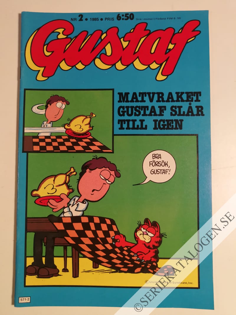 Framsida på Gustaf #2 (1985)