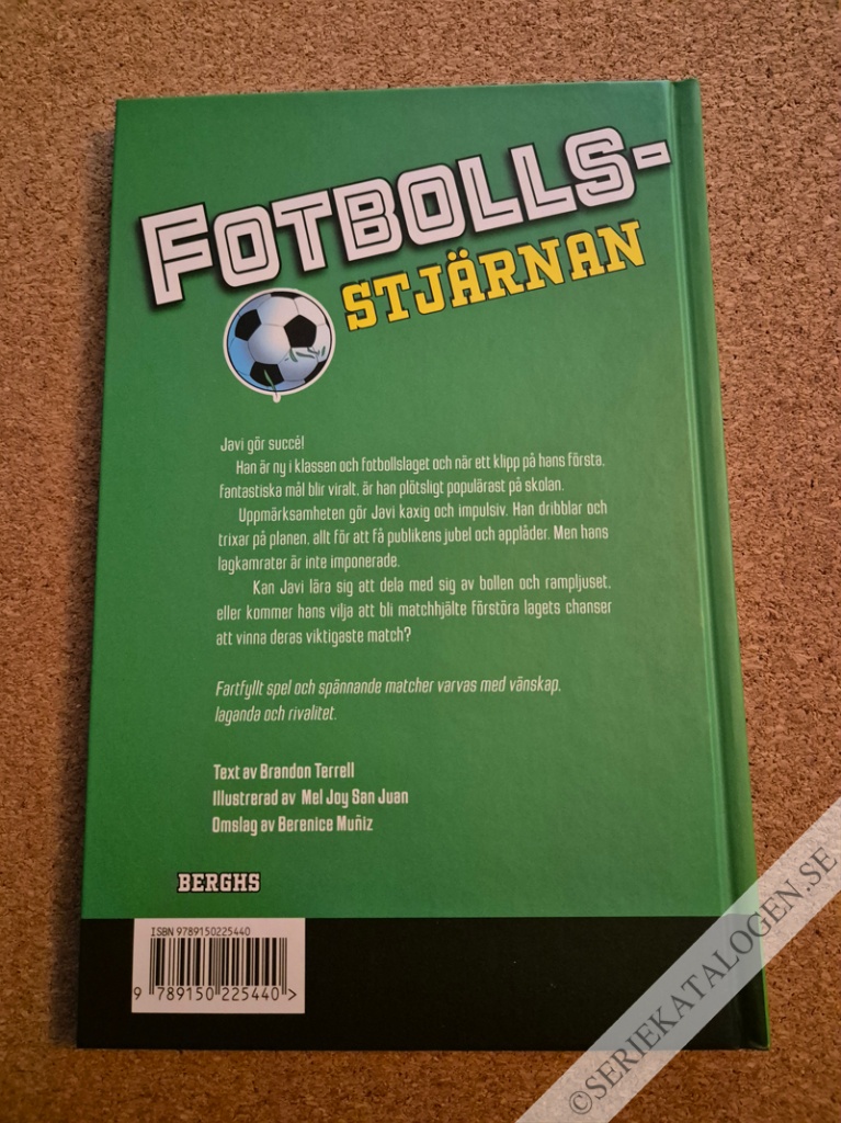 Baksida på Fotbollsstjärnan (2024)