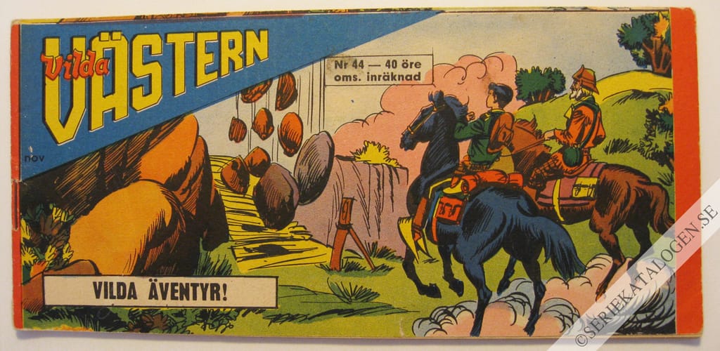 Framsida på Vilda Västern #44 (1965)