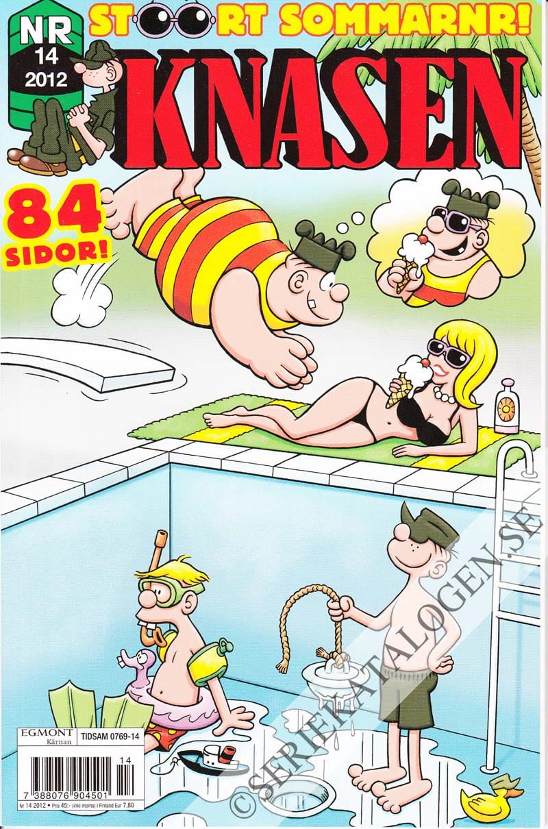 Framsida på Knasen #14 (2012)