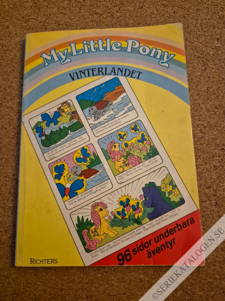Framsida på My little pony Vinterlandet (1988)