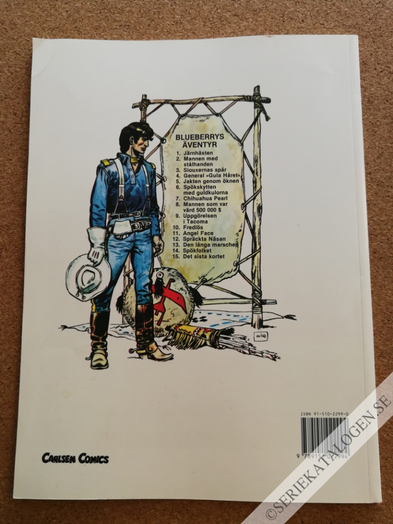 Baksida på Mannen med stålhanden (1989)