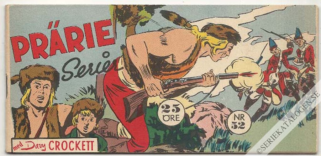 Framsida på Prärie-serier #52 (1958)