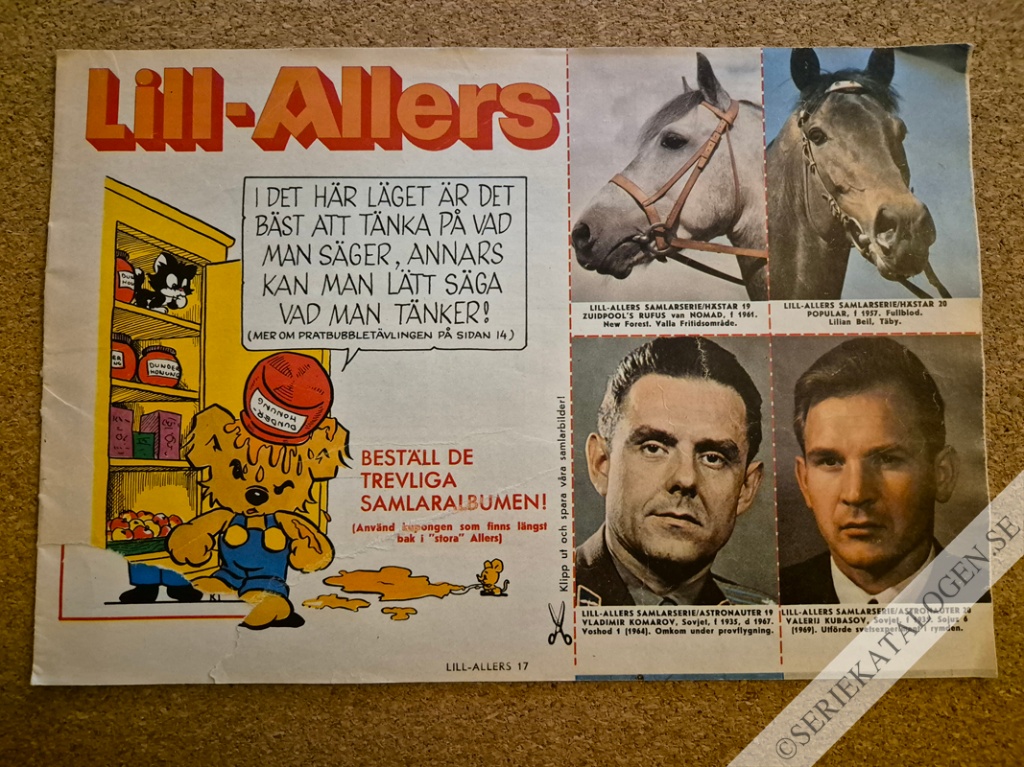 Framsida på Lill-Allers #17 (1971)