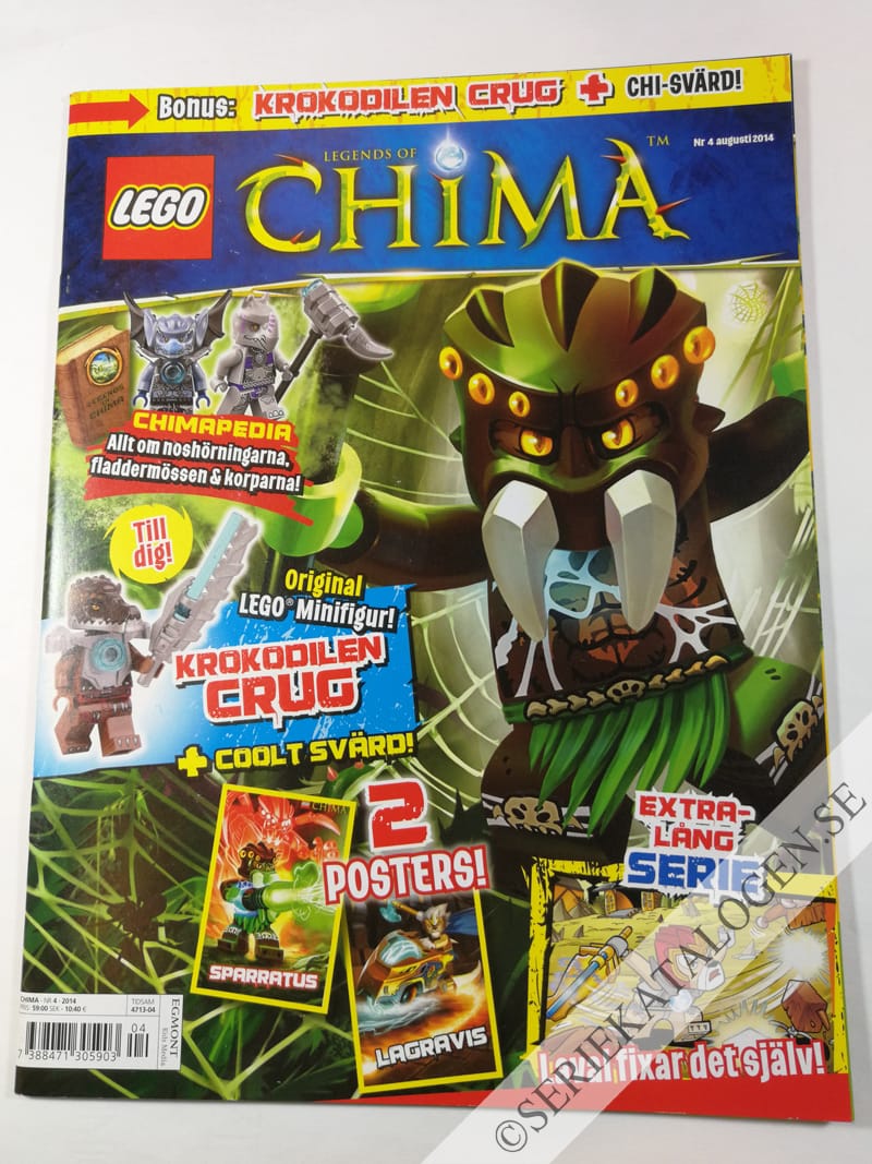Framsida på Legends of Chima #4 (2014)