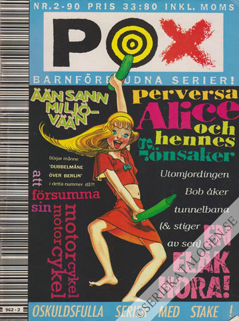 Framsida på Pox #2 (1990)