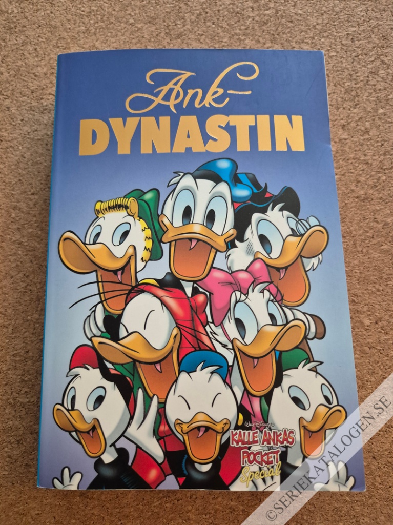 Framsida på Kalle Ankas pocket special Ankdynastin (2018)