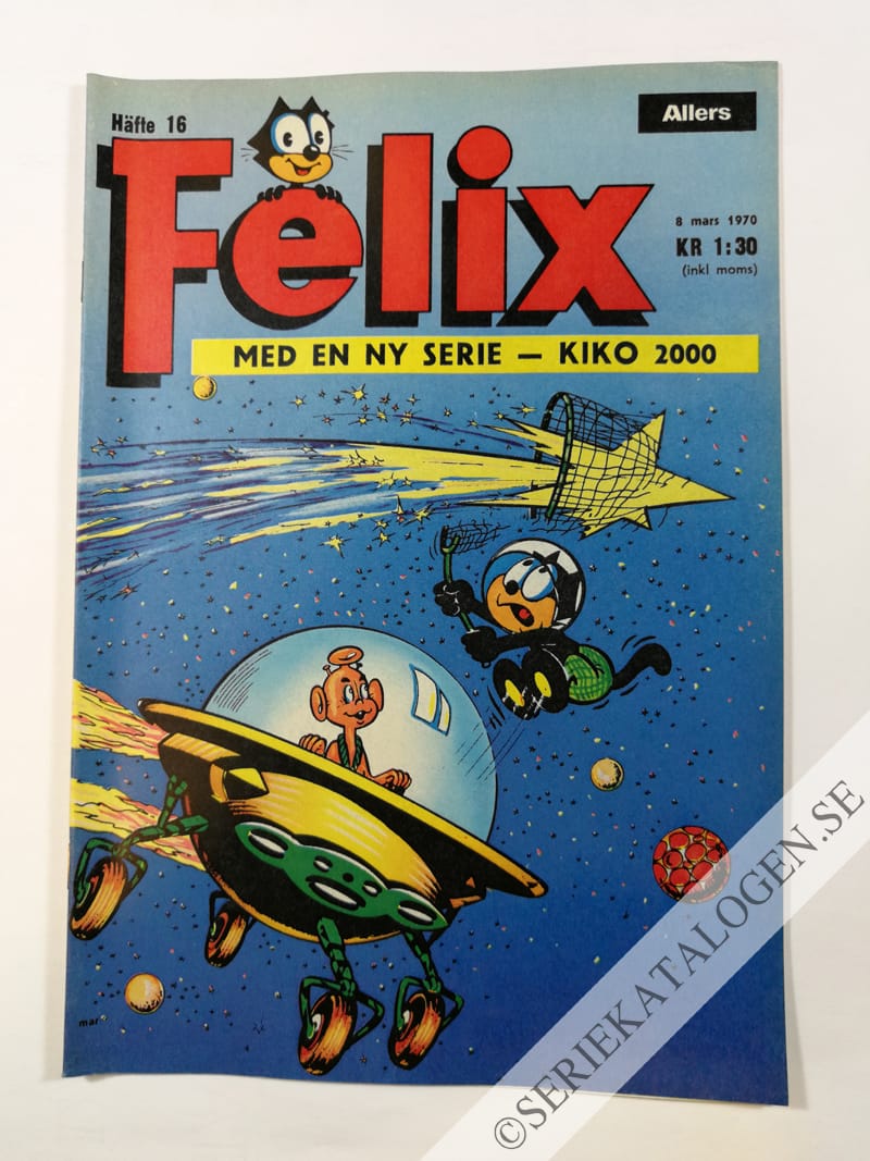 Framsida på Felix #16 (1970)